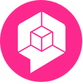 Logo Fora do Cubo Rosa